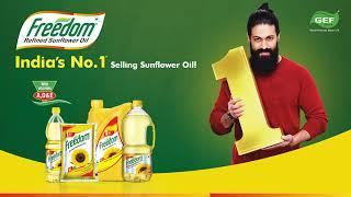 Freedom Refined Sunflower Oil - 6 Sec - TVC