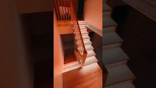 LED Stair Lights With Motion Sensors #designerlighting #interiordesign #lightinginnovation #led