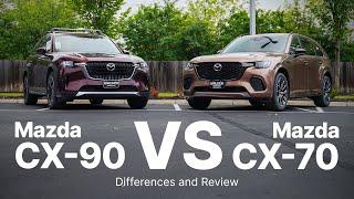 2024 Mazda CX-90 vs 2025 Mazda CX-70 | Comparison & Review