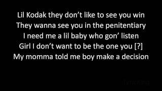 Kodak Black Tunnel Vision Snippet (Lyrics)