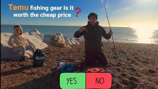 TEMU fishing gear TEST ! Is it Chinese cr#p ? sea fishing 2023