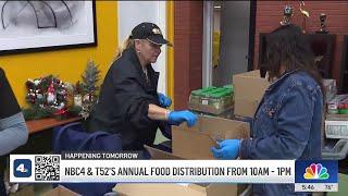 NBC4, Telemundo 52 prep for annual food distribution