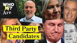 Who Are the Third-Party + Independent Candidates Running for President?