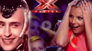 X - Factor / Britney's Shocked On Vitas Audition (7th Element)