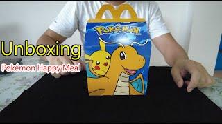 Unboxing Pokémon Happy Meal 2025 – What’s Inside? Pikachu & Dragonite!