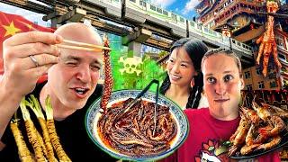 China Alucinante: TREN que Atraviesa un Edificio y Comida Callejera Inolvidable @jvamos