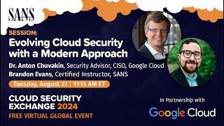 SANS Cloud Security Exchange 2024: Google Session