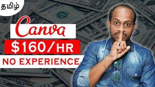 EARN $200 per day / canva earn money tamil / earn money on canva / ABVVIJAY