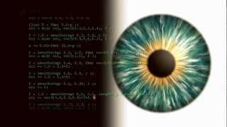 Live Coding Shaders - an eye