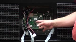 How to Replace a Daktronics Electronic Message Center Controller