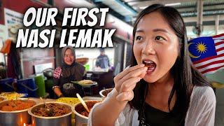 Friendly Local Showed Us His Favourite NASI LEMAK  Batu Caves, Malaysia