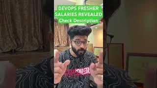 DevOps fresher salaries revealed || Check the salaries for service and based product companies 