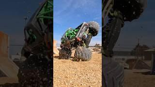 Keeping It Off the Roof! #monstertruck #MonsterJam #Jeep #GoPro #Losi #RC