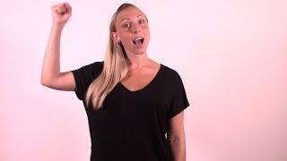 Teckenspråk - Laleh - Goliat - MegaVega (Swedish sign language)
