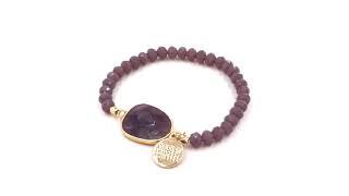 Kinsley Armelle Stone Collection - Lavender Bracelet