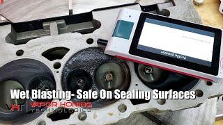 Wet Blasting Cylinder Head: Safe on Sealing Surfaces - Vapor Honing Technologies