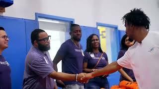 Jaylen Waddle and Truist in the community | Miami Dolphins