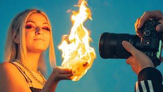 Real Life Fire Bending Photography !!