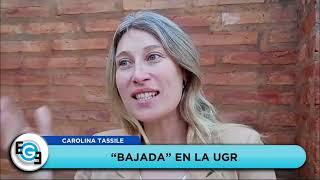 "La bajada" Estudiantes Universidad del Gran Rosario celebran su matrículacion! Por Carolina Tassile