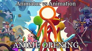 Animator vs Animation Anime opening - Silhouette @alanbecker