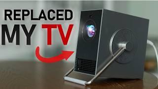 I Replaced My TV with A Mini Projector (LG CineBeam Q Review)