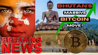 Bhutan Becomes 4th Largest Government Holder of $780M in Bitcoin! 