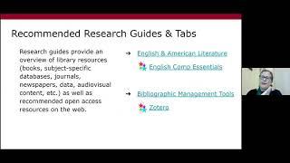 Fordham Library Session