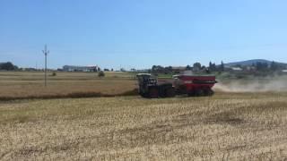 Two Claas Lexion 580 TT & Fendt 8350 & Xerion