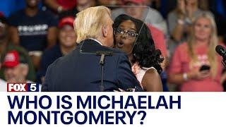 Michaelah Montgomery at Trump-Vance Atlanta rally | FOX 5 News