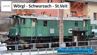 Wörgl - Schwarzach St.Veit - Salzburg | Rest of the holiday in the snow | Railway Alps | Part 2 |...