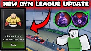 NEW CLAN REWARDS AND HERO GYM ON GYM LEAGUE ROBLOX