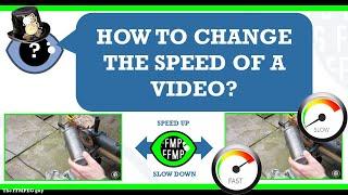 How to change the speed of a video | Custom value video speed up and slow down #ffmpeg #TheFFMPEGGuy