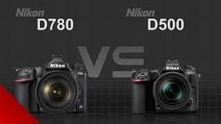 Nikon D780 vs Nikon D500