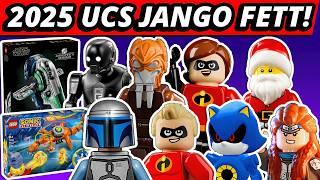 LEGO NEWS! 2025 UCS Jango's Starship! Incredibles Return?! 2025 Metal Sonic! Santa's Post Office!