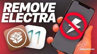 Un-Jailbreak Electra iOS 11 - 11.1.2 & Remove Cydia + iOS 11.4 (How to Delete Guide)