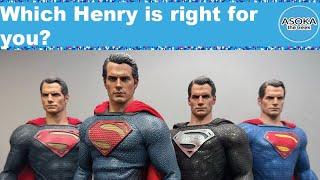 Hot Toys Henry Cavil Superman Figures | Asoka The Geek