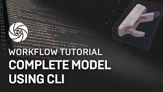 RealityCapture tutorial: Complete Model Using CLI
