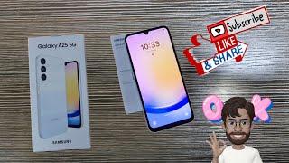 Samsung Galaxy A25 5G Unboxing