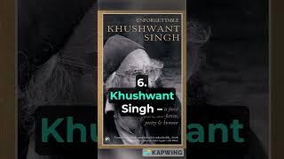 Top 10 Indian Authors and their Books#knowledge #share#must watch