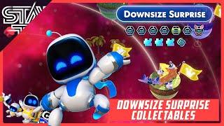 Astro Bot - Downsize Surprise Collectables Locations