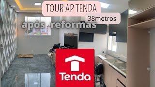 Tour apartamento tenda 38m  #aptenda #construtoratenda