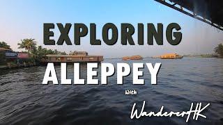 Houseboat Stay & Sunset in Alleppey | Exploring Kerala Backwaters Travel Vlog