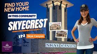 New Homes For Sale Skye Canyon Las Vegas | Skyecrest by Century Communities  3418 Model | 2924 Model