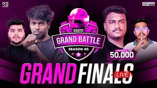 GRAND BATTLE S40 || PRIZE POOL 50,000 INR || GRAND FINALS LIVE || ORGANIZED BY RAKA ESPORTS