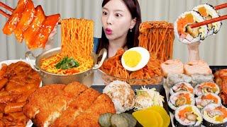 출산가방 같이 준비해요  김밥천국 분식 모음 떡볶이 라면 김밥 만두 돈까스 까지! 쏘영 먹방 Kimbap Tteokbokki Ramyun Mukbang ASMR Ssoyoung