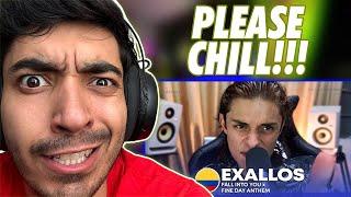 SAVAGE REACTS | EXALLOS | Fall Into You x Fine Day Anthem | REACTION VIDEO!!!