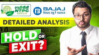 NTPC Green Energy & Bajaj Housing Finance: Stay Invested or Cash Out? #NTPC #Bajaj #BHFL