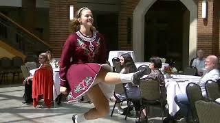 Advanced Reel in soft shoes dance by Murphy Irish Dancers