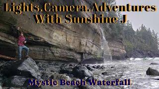 Mystic Beach Waterfall (Juan De Fuca Trail, British Columbia)