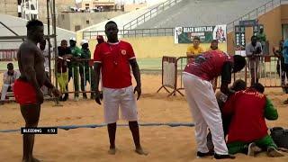 Mouhamed BAYO (SEN) vs. Cedric ABOSSOLO (CMR) | 2024 African Championships | 1/2 Final | BW_M +90 kg